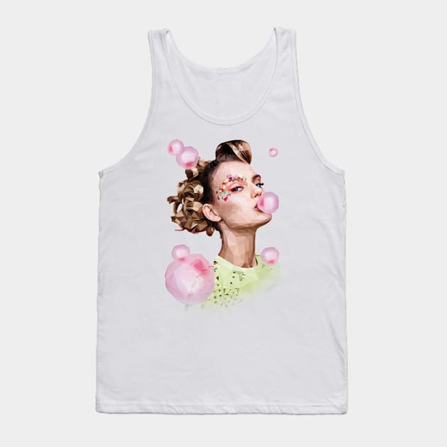 Candygirl Tank Top by Renasingsasong